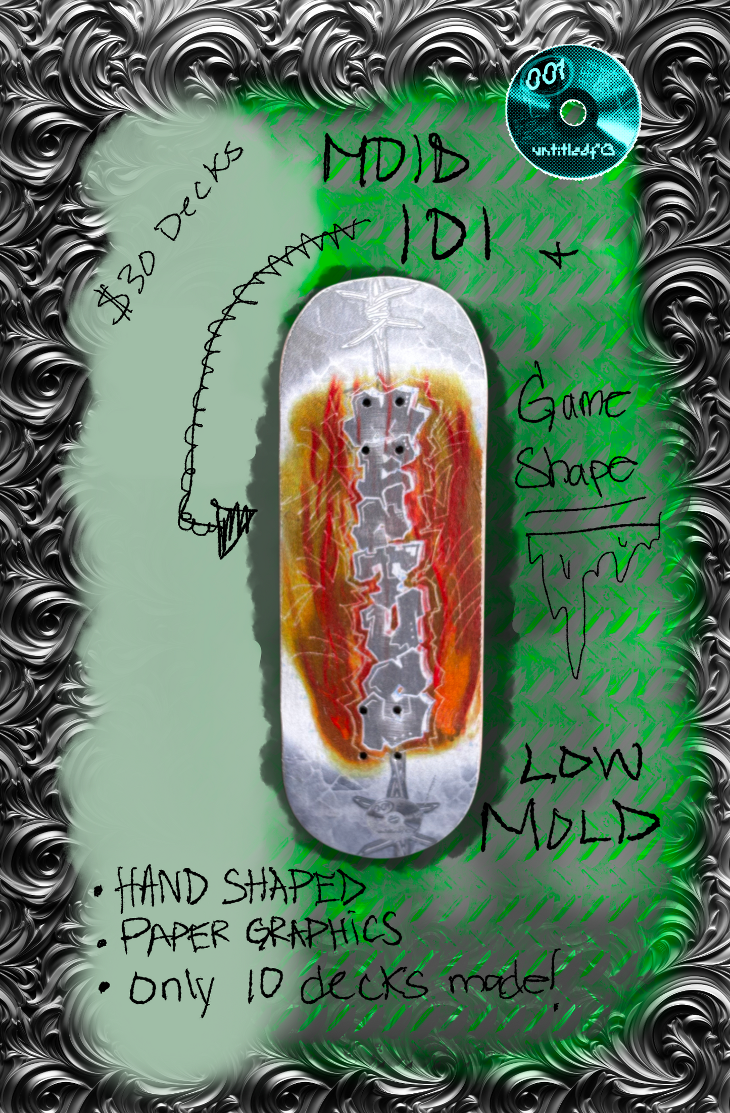 Mold 101 33.4mm Game Shape
