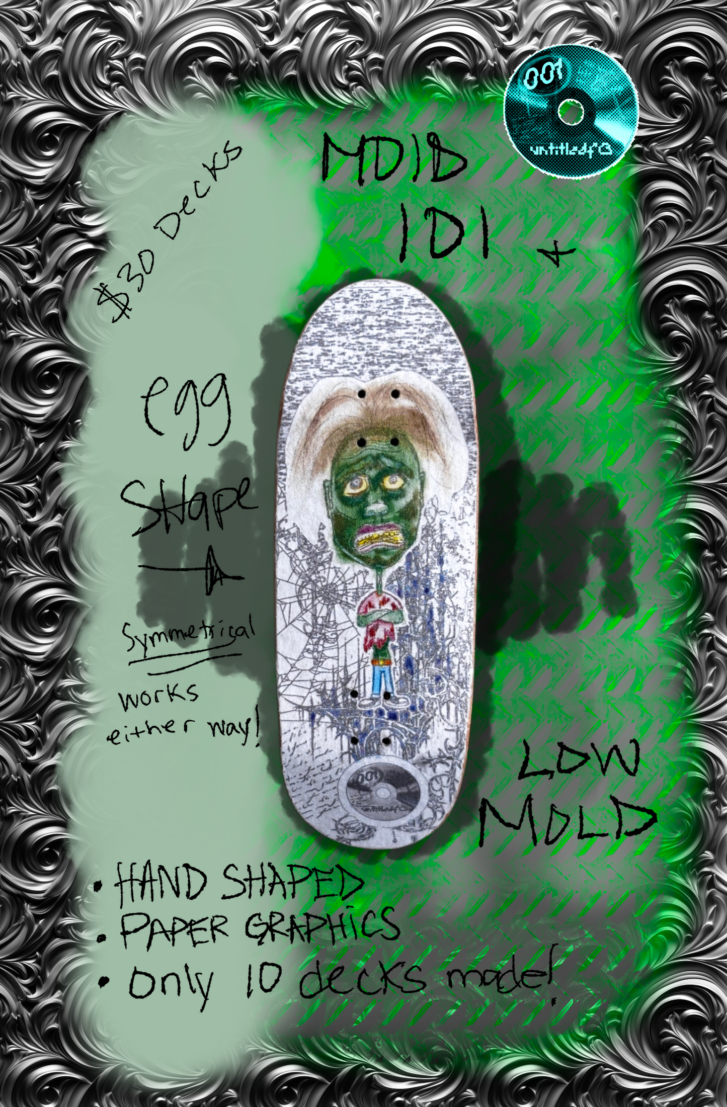 Mold 101 34mm EGG Shaped