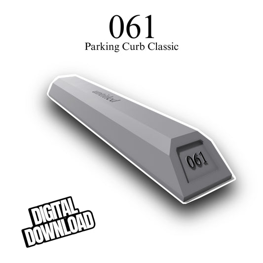 061 Parking Curb Digital File