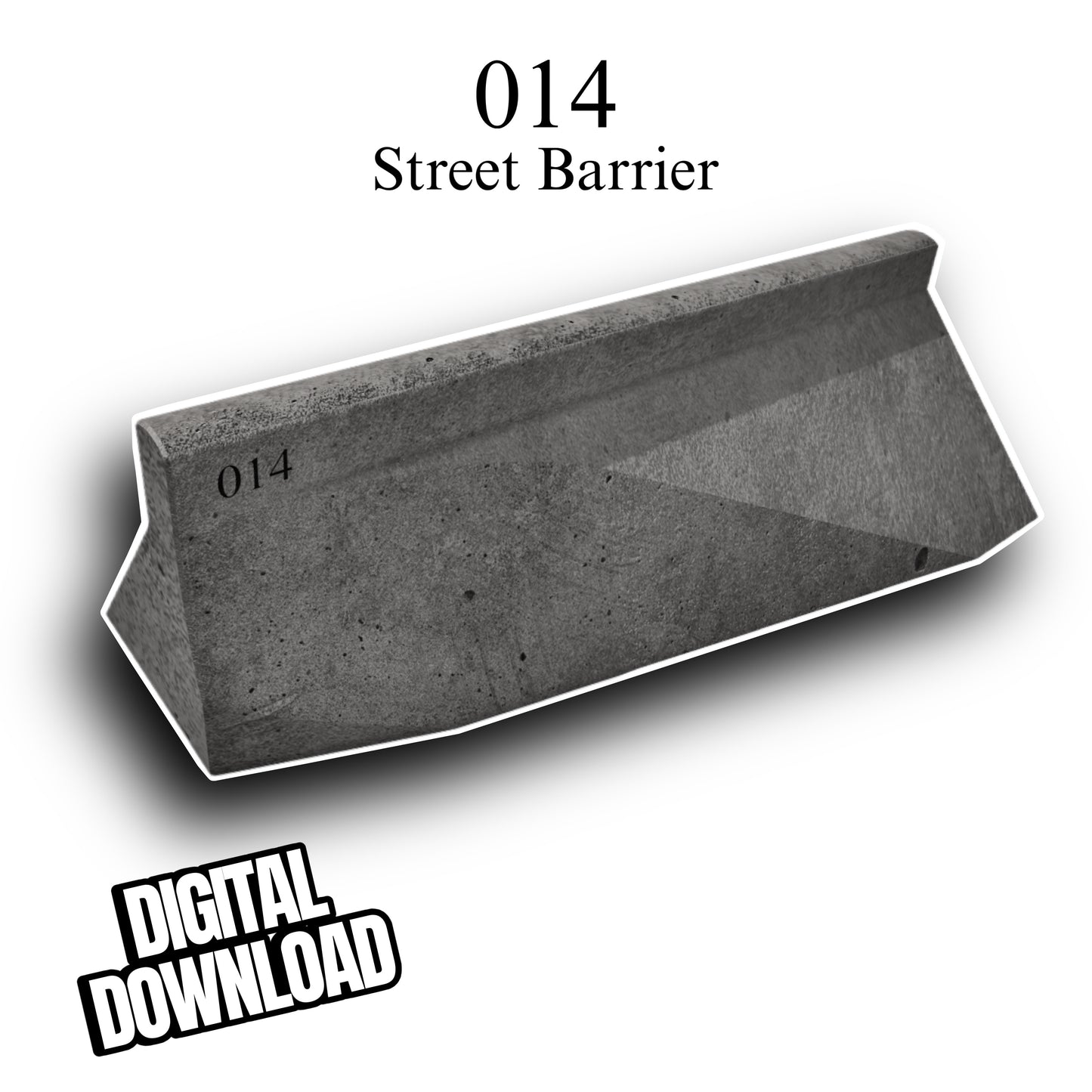 014 Street Barrier Digital File
