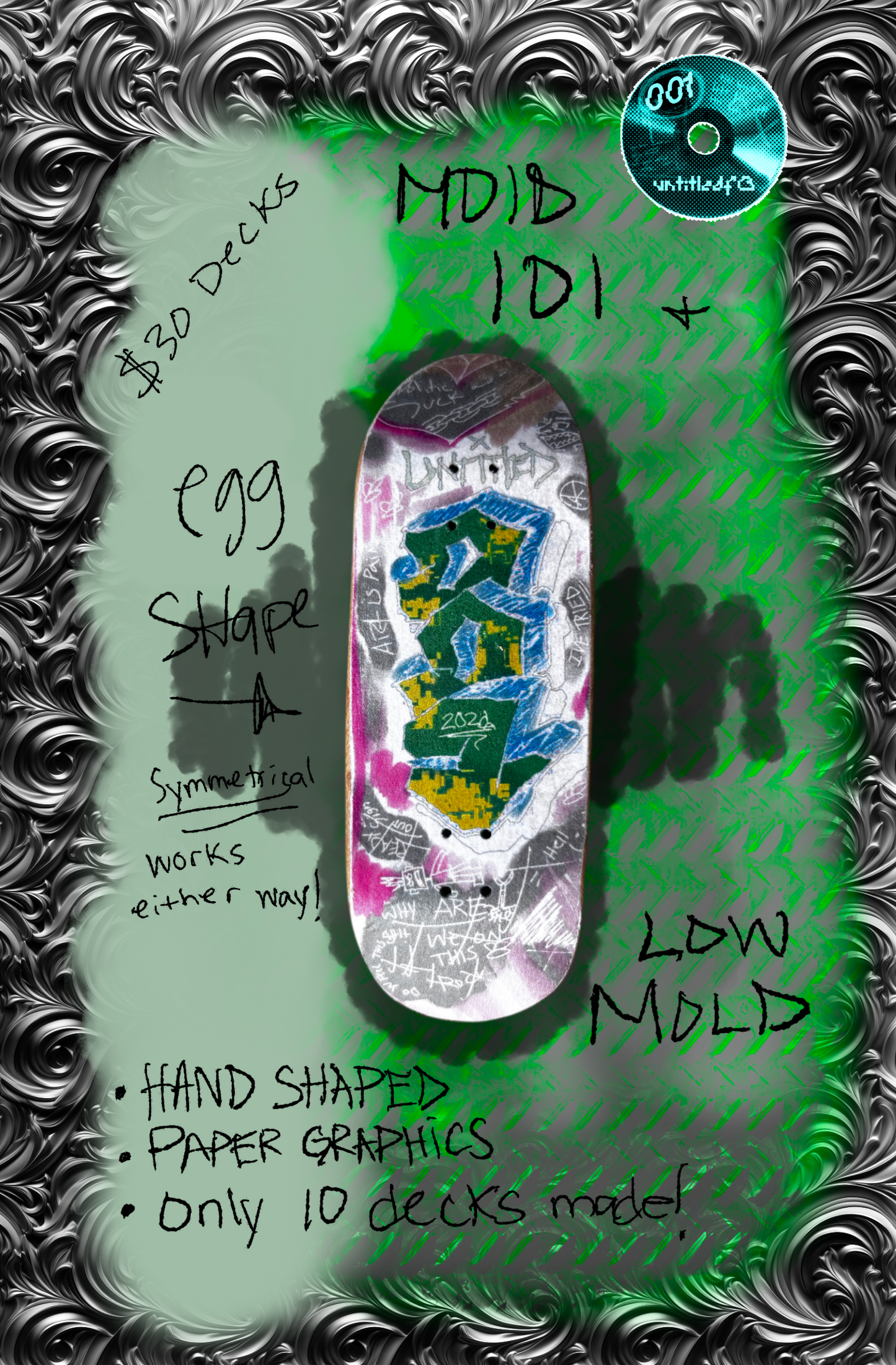 Mold 101 34mm EGG Shaped