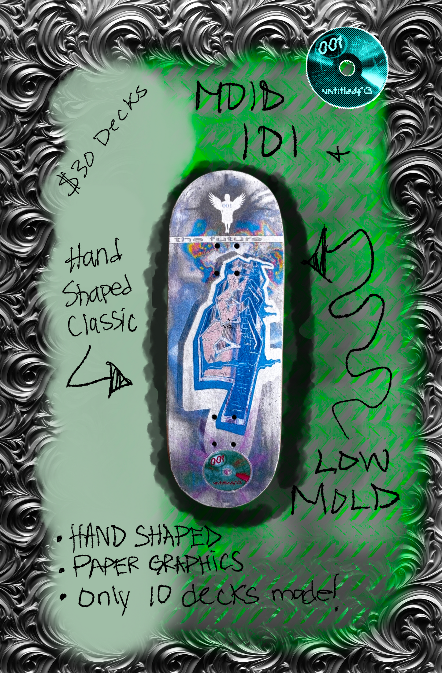 Low Mold Hand Classic Shaped