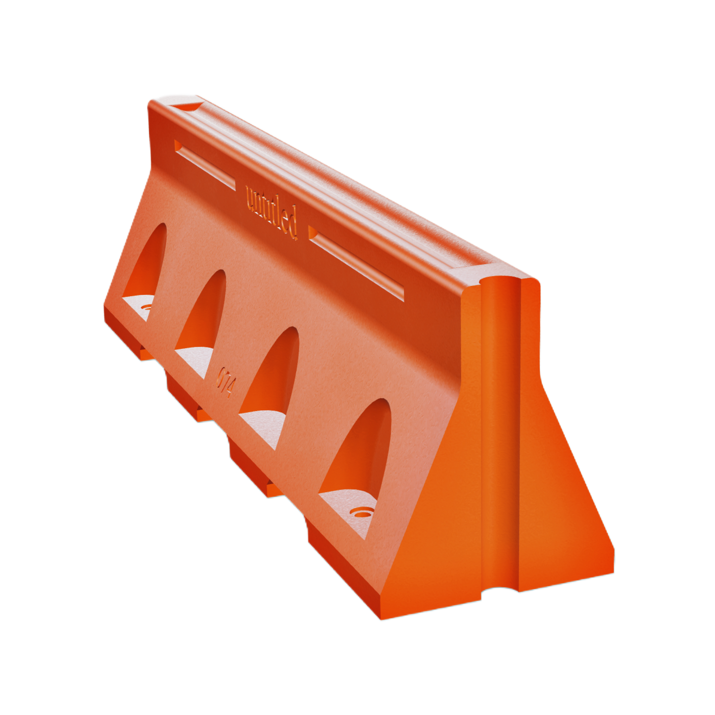 074 Plastic Barrier